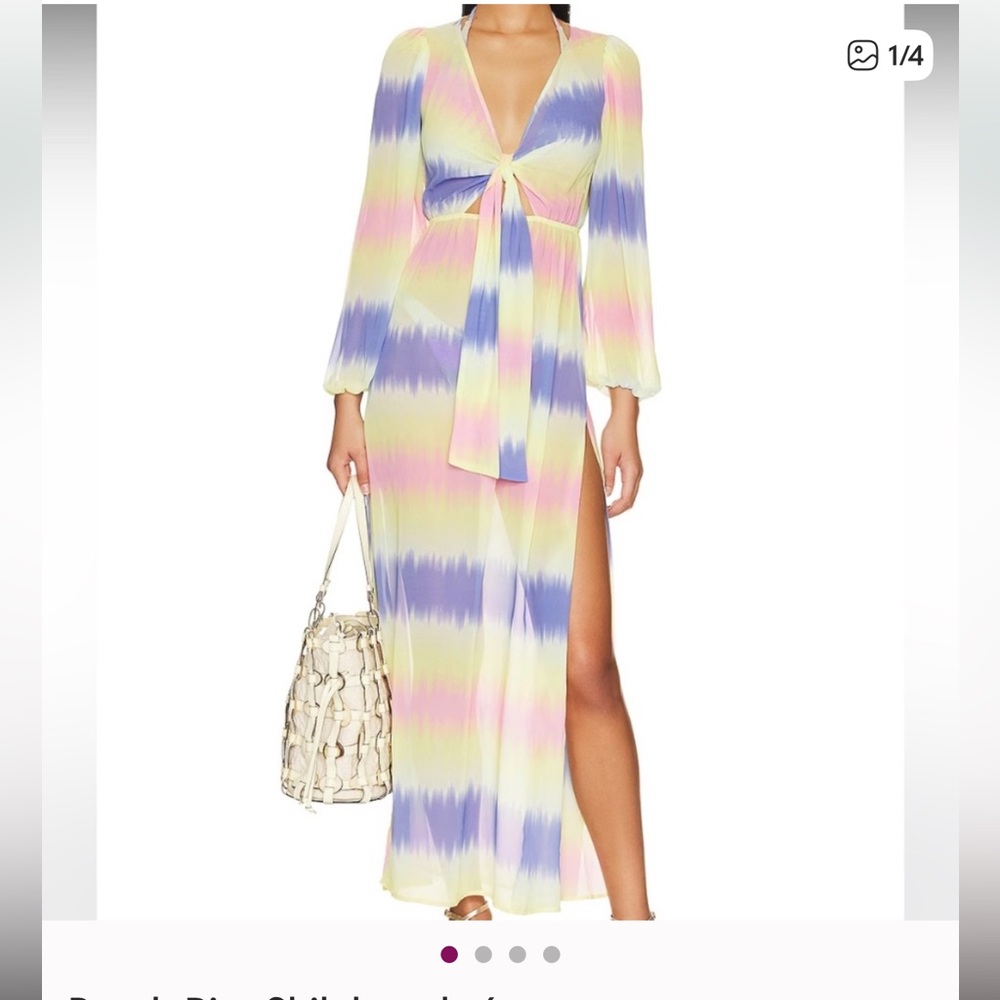 Beach Riot Shiloh ombré cover up